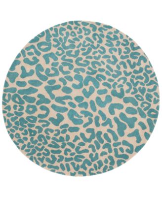 Livabliss - Athena ATH-5120 Dark Green 6' Round Area Rug
