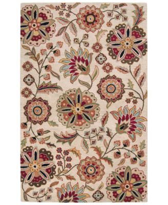 Livabliss - Athena ATH-5035 Dark Brown 5' x 8' Area Rug