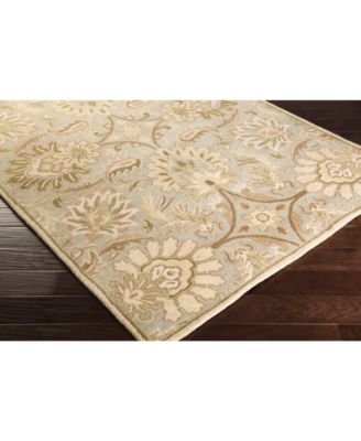 Livabliss - Caesar CAE-1111 Medium Gray 6' Square Area Rug