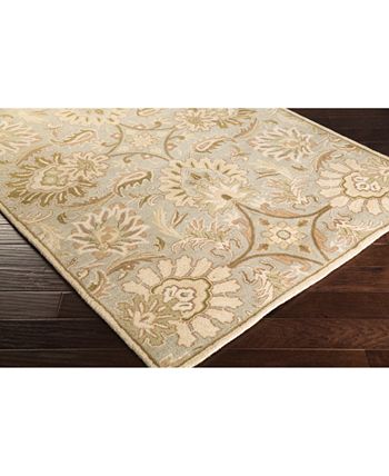 Surya - Caesar CAE-1111 Medium Gray 2'6" x 8' Runner Area Rug
