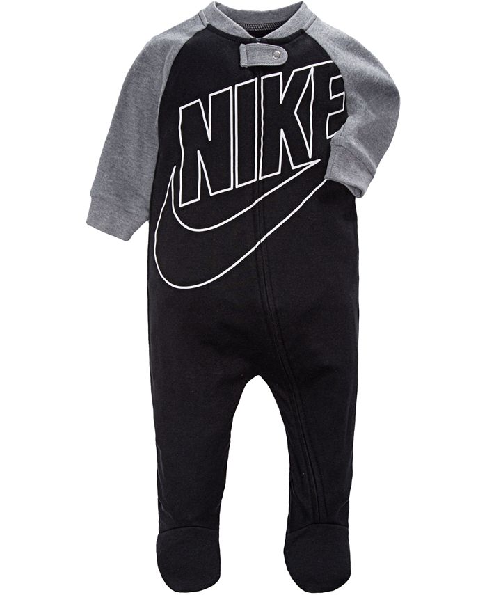 Nike Baby Boys Futura Footed Coveralls - Macy's
