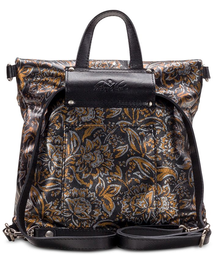 Patricia Nash Tricolor Metallic Luzille Convertible Backpack & Reviews ...