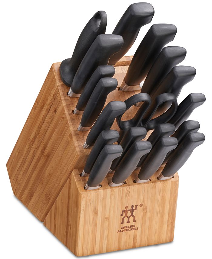 Zwilling Four Star 20pc Knife Block Set Macy's
