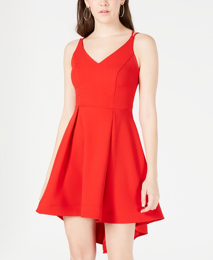 B darlin high low dress discount
