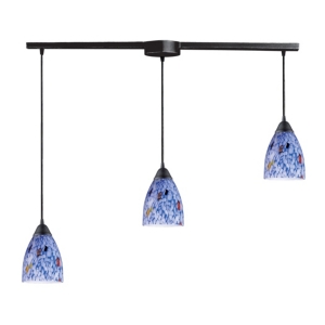 Elk Lighting Classico Coll - Starburst Blue In Rust