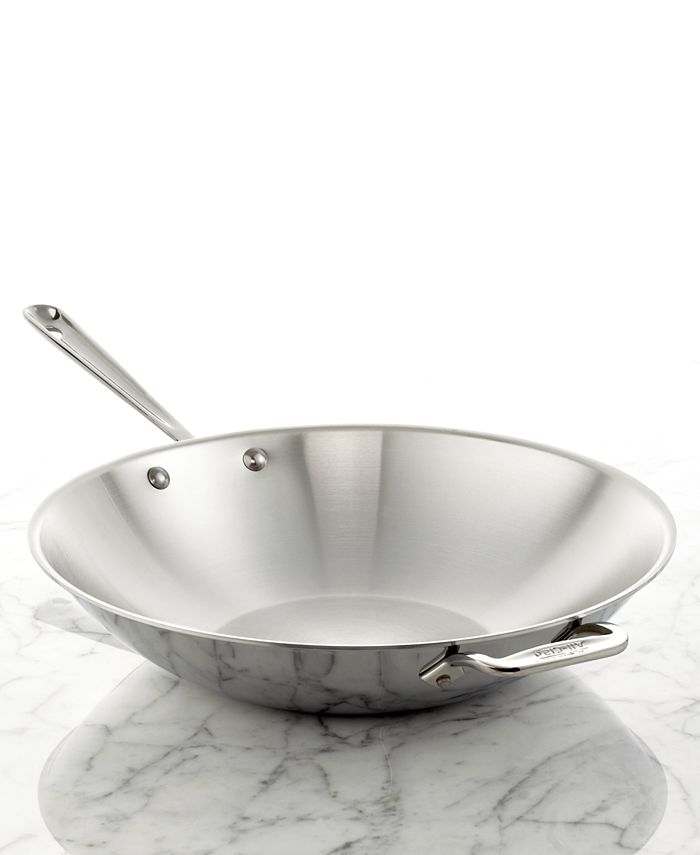 All-Clad All Clad Stainless Steel 14 Open Stir Fry Pan