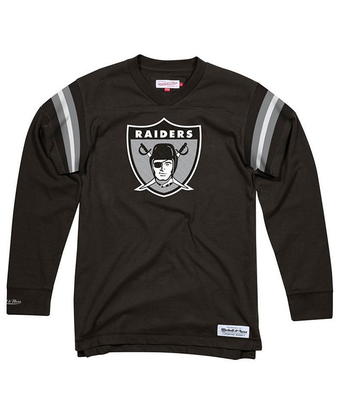 Oakland raiders sales long sleeve jersey