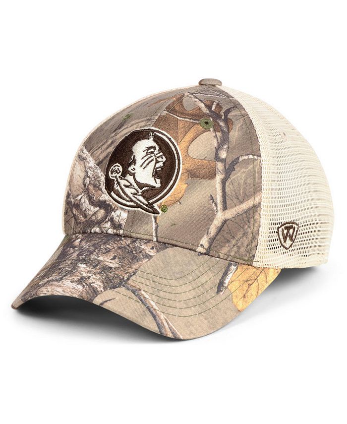 Top of the World Florida State Seminoles Prey Meshback Camo Snapback ...