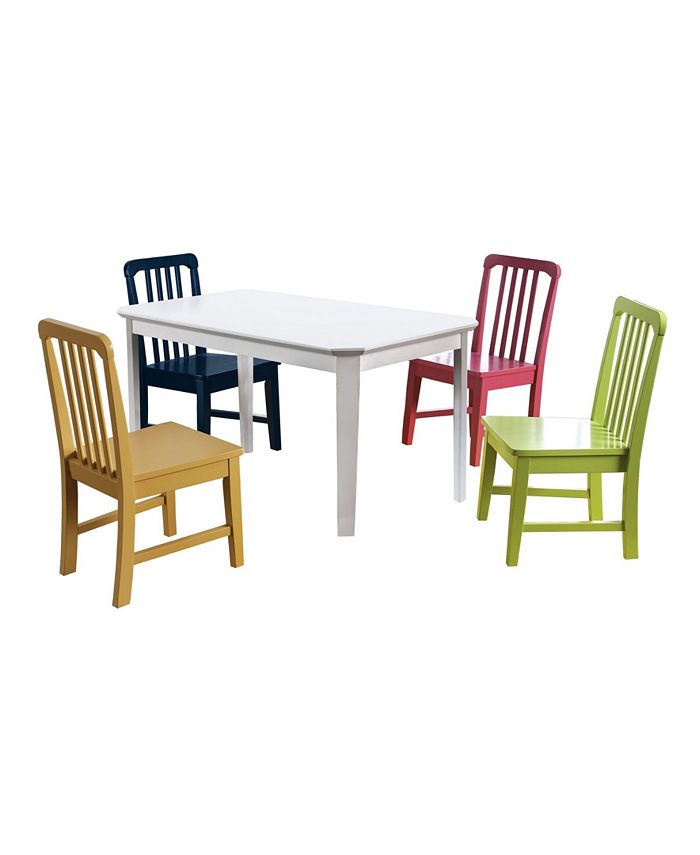 Furniture of America Rowley II 5Piece Youth Table Set Macy's
