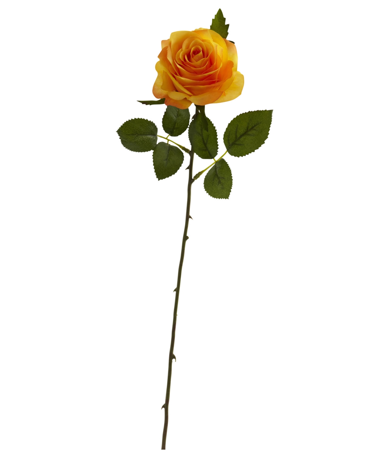18" Rose Artificial Flower, Set of 24 - Burgundy