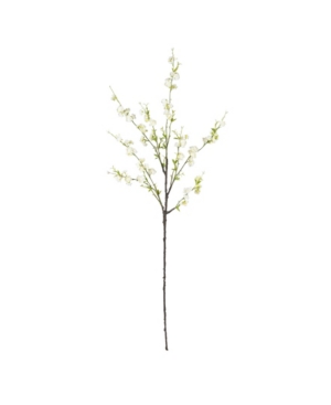 Nearly Natural 38" Cherry Blossom Artificial Flower, Set Of 6 In White