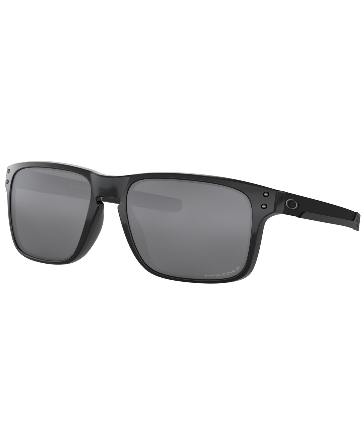 Shop Oakley Holbrook Mix Polarized Sunglasses , Oo9384 In Black,black Prizm Polar