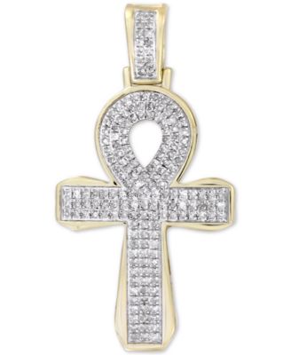 ankh pendant diamond