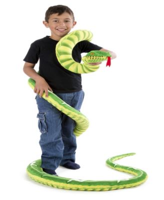 melissa and doug plush snake