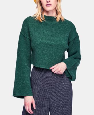 Free People - Lost In A Forest Chenille Cropped Sweater