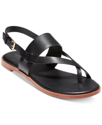 Cole Haan Anica Thong Flat Sandals - Macy's