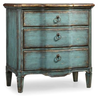 Hooker Furniture - Calliope Three Drawer Turquoise Chest
