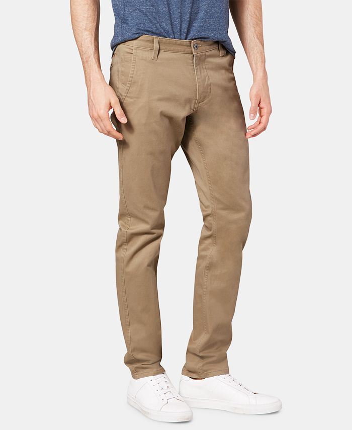 Dockers Men's Stretch Original Skinny Fit Alpha Khaki Pants - Macy's