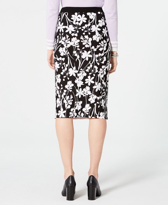 Tommy Hilfiger Floral-Print Pull-On Skirt, Created for Macy's - Macy's