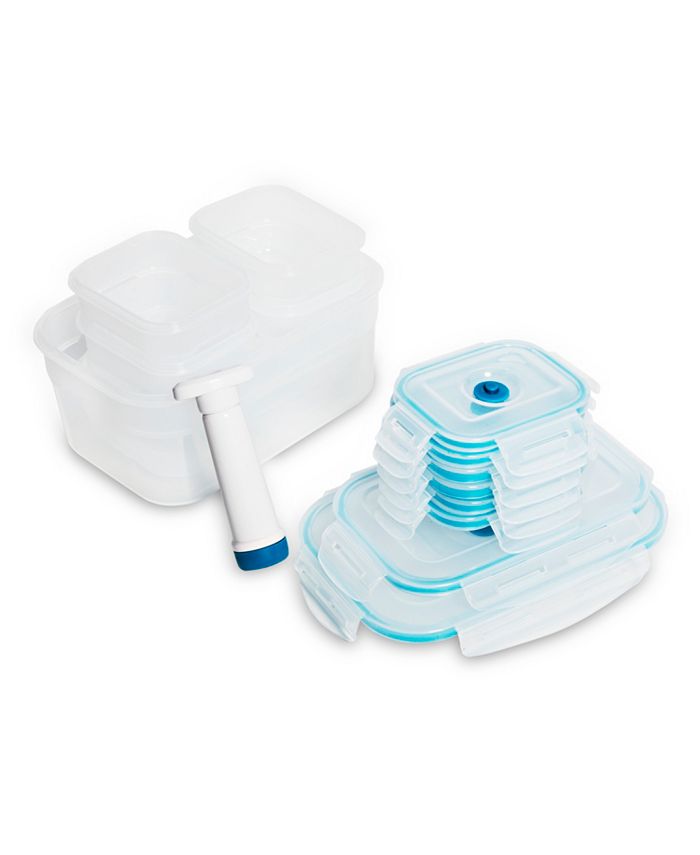 Honey Can Do Vac N Save 17Pc. Rectangular Food Storage Set & Reviews Cleaning & Organization