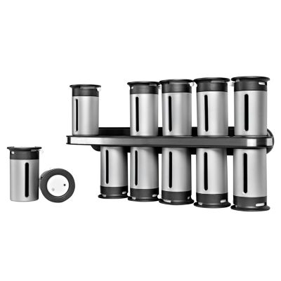 Honey Can Do - Zevro by  Zero Gravity Wall-Mounted Spice Rack