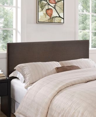 Region Queen Upholstered Fabric Headboard