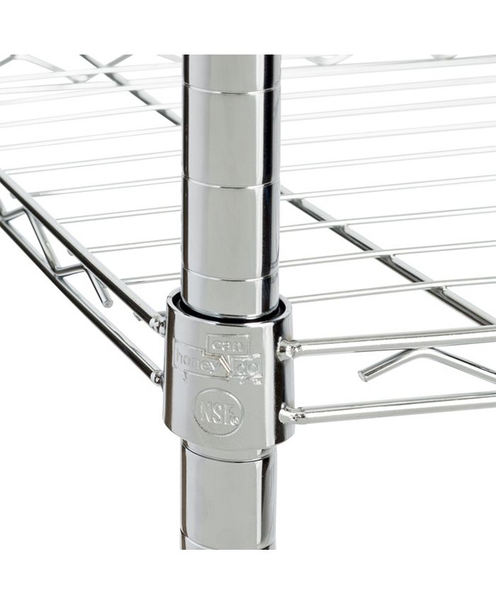 Honey Can Do 4tier Chrome Shelving Unit Macy's