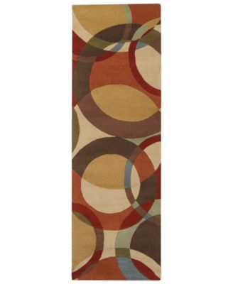 Livabliss - Forum FM-7108 Tan 3' x 12' Runner Area Rug