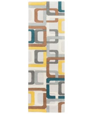 Surya - Forum FM-7159 Dark Green 2'6" x 8' Runner Area Rug