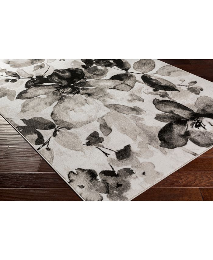 Surya Nova NVA3013 Black 2'2" x 3' Area Rug Macy's