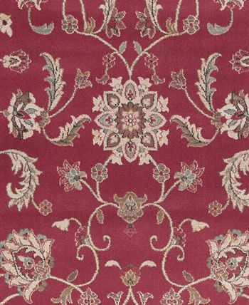 Surya - Riley RLY-5024 Bright Orange 2' x 7'5" Runner Area Rug