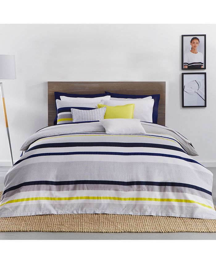 Lacoste Home Lacoste Trimaran King Duvet Set Macy's