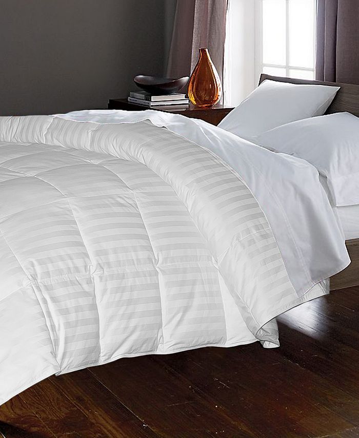 Blue Ridge 350 Thread Count Cotton Damask White Goose Down & Feather
