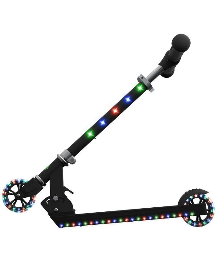 Jetson Jupiter Kick Scooter with LED LightUp Deck, Stem, and Wheels
