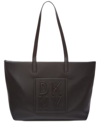DKNY Tilly Stacked Logo Top Zip Tote, Created for Macy's - Macy's