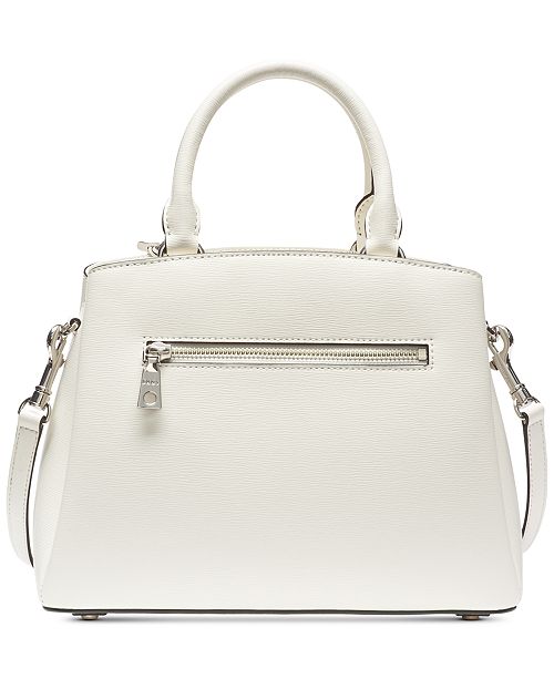 DKNY Paige Leather Medium Satchel, Created for Macy&#39;s & Reviews - Handbags & Accessories - Macy&#39;s