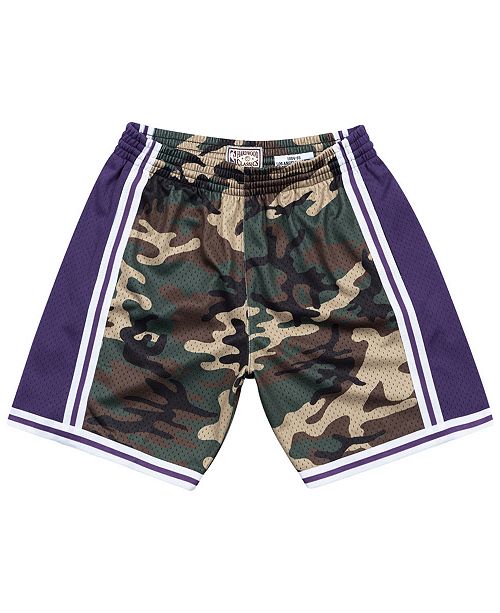 Mitchell Ness Men S Los Angeles Lakers Woodland Camo Swingman Shorts Reviews Sports Fan Shop By Lids Men Macy S