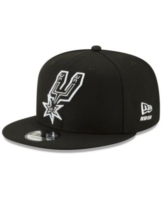 New Era San Antonio Spurs Logo Trace 9FIFTY Snapback Cap - Macy's