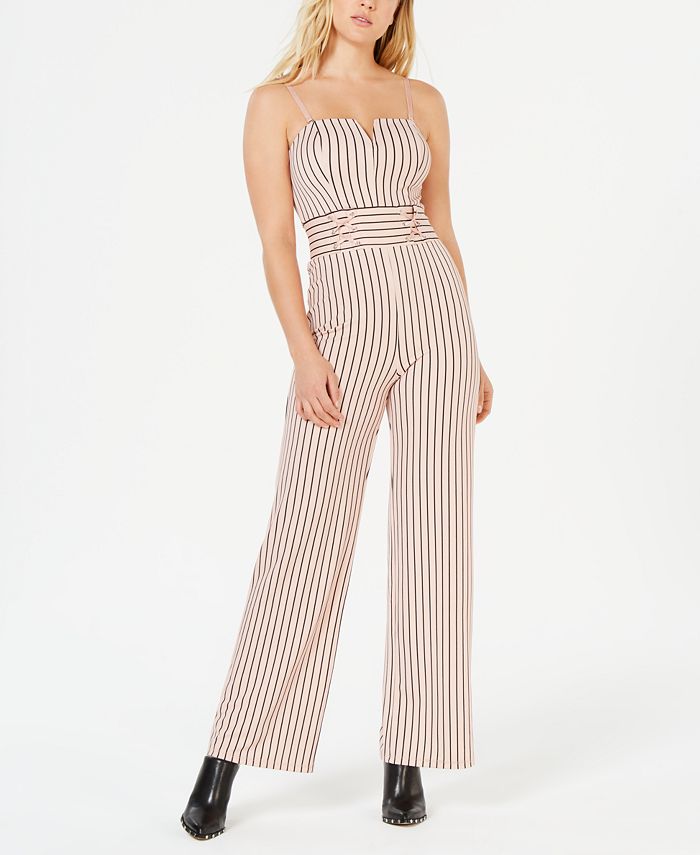 Material Girl Juniors' LaceUp Jumpsuit, Created for Macy's Macy's