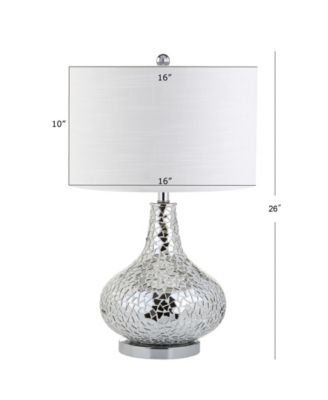 Emilia Mirrored Mosaic LED Table Lamp