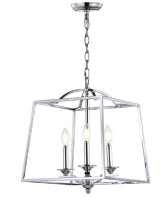 Gloria 3-Light Metal Led Pendant