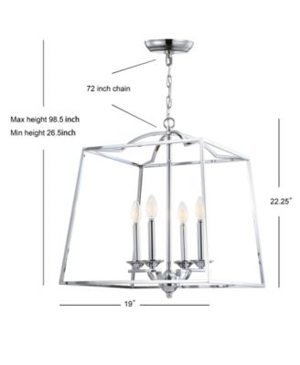 Gloria 4-Light Metal Led Pendant