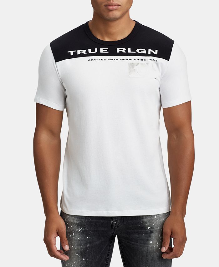 True Religion Mens Logo Graphic T-Shirt & Reviews - T-Shirts - Men - Macy's