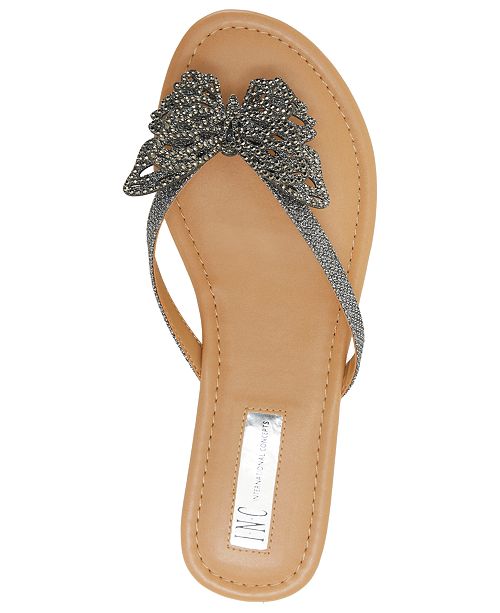 INC International Concepts INC Women's Marsha Butterfly Flip-Flop ...