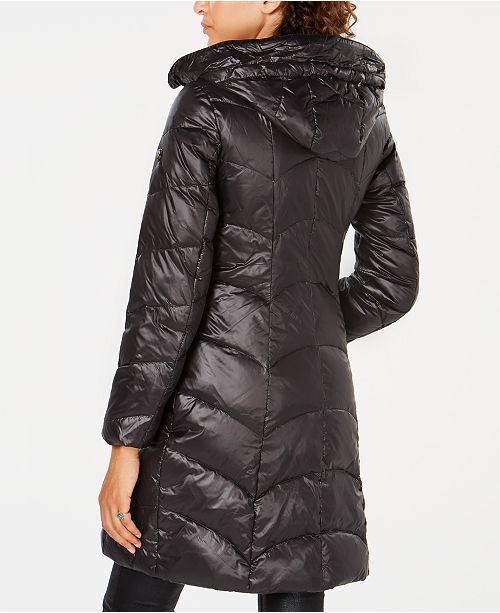 1 Madison Expedition Fox-Fur-Trim Hooded Down Coat & Reviews - Coats ...