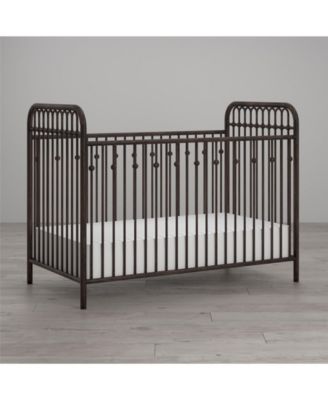 white rod iron crib
