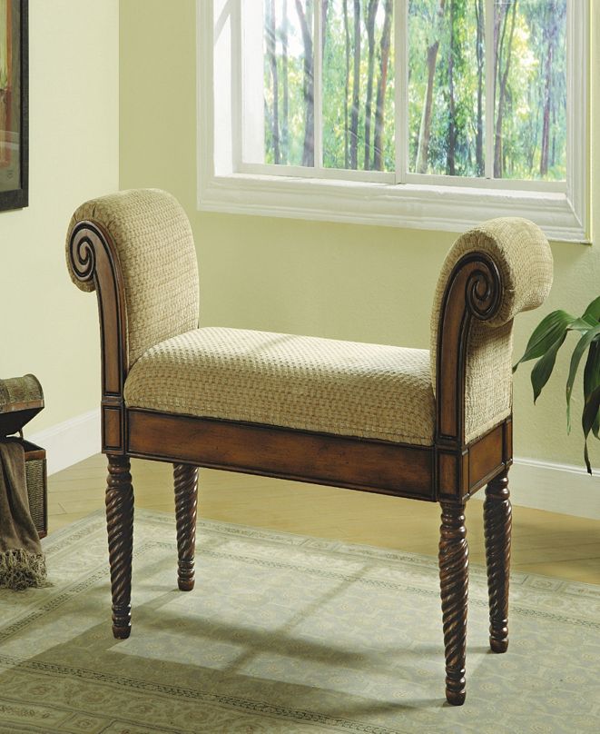 Coaster Home Furnishings William Transitional Upholstered Bench