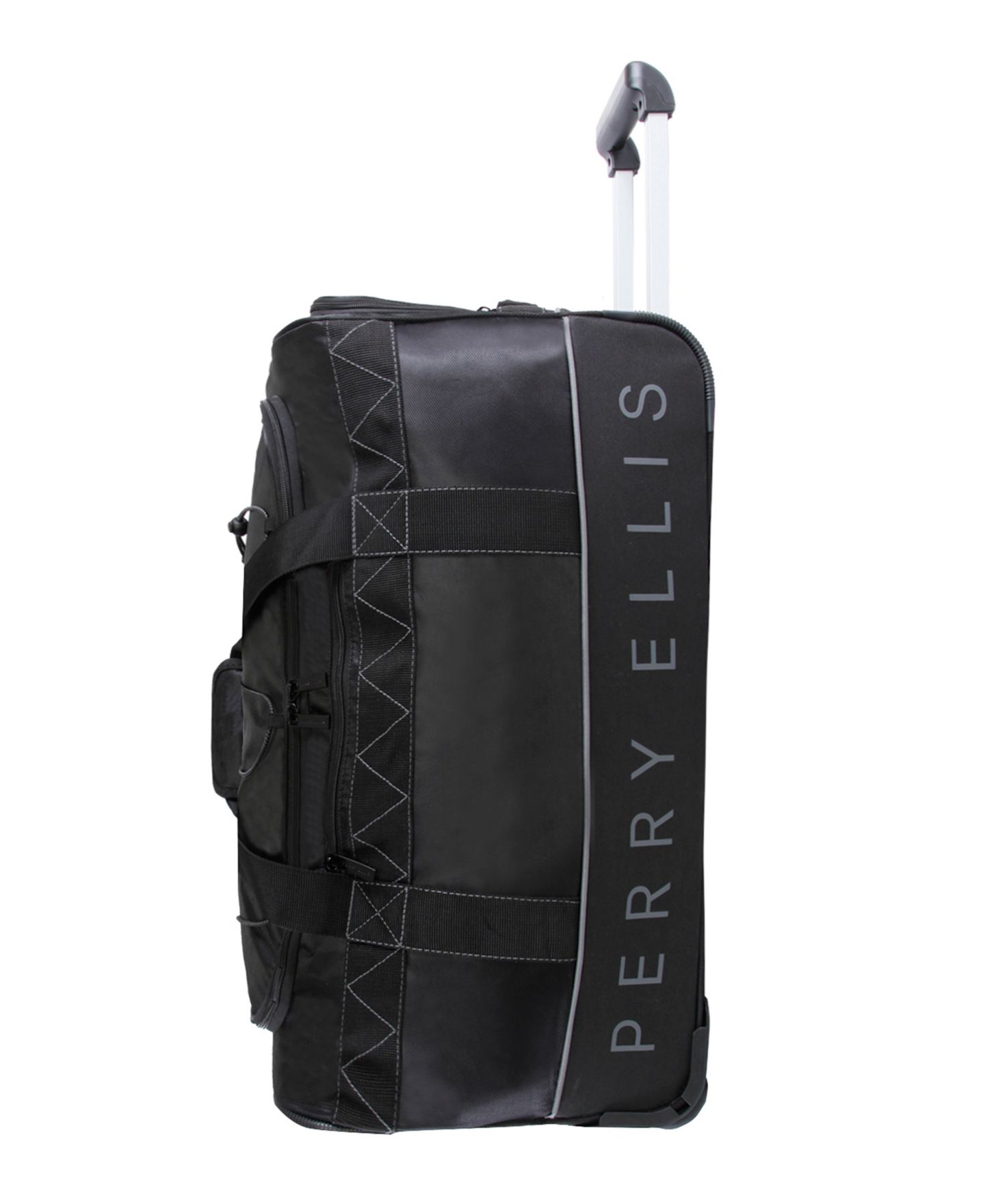 Сумка Perry Ellis 24" Rolling Duffel, цвет: Чёрный — фото 5