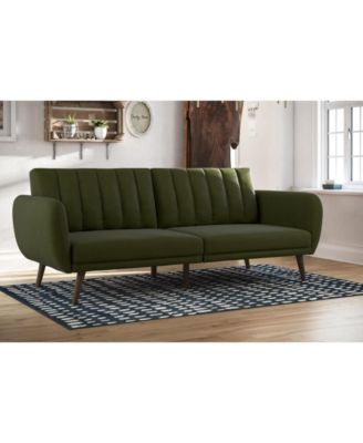 Novogratz Collection Novogratz Brittany Linen Futon - Macy's