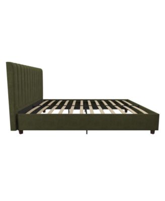 Novogratz Collection Novogratz Brittany Upholstered Queen Bed - Macy's